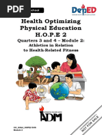 Health Optimizing Physical Education H.O.P.E 2: Quarters 3 and 4 - Module 2