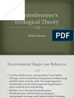 8 Bronfenbrenners Ecological Theory