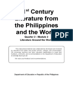 21 Century Literature From The Philippines and The World