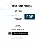 Diesel Engine Parts Catalog for GM Locomotives