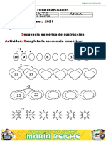 Secuencia Numérica de Sustracción