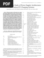 A Comparative Study of Power Supply Architectures in Wireless EV Charging Systems