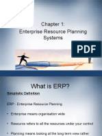 Enterprise Resource Planning Systems