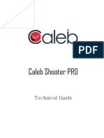 Caleb Shooter PRO: Technical Guide