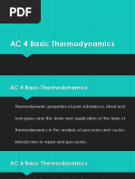 MODULE 1 Properties of Working Substance, Concepts of Energy, Laws of Thermodynamics