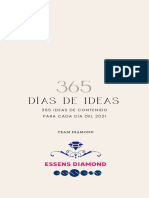 365 Días de Ideas para Redes Sociales Team Diamond