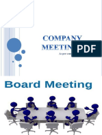 Board Meetings - Part 1