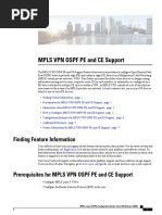 Mpls VPN Ospf Pe and Ce Support: Finding Feature Information