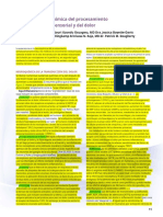 Neuroquímica Del Procesamiento Somatosensorial y Del Dolor