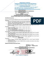 Surat Keputusan PK Pmii Stai Alaulia 2019-2020
