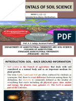 FUNDAMENTALS OF SOIL SCIENCE