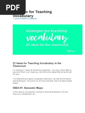   vocabulary