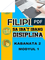 Filipino 2 Fildis Kabanata 2 Modyul 1