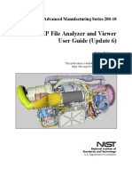 STEP File Analyzer and Viewer User Guide (Update 6) : NIST Advanced Manufacturing Series 200-10