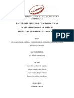 Situación Problemática Vista Desde El Derecho en Los Tratados Internacionales