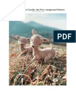 Animal Crochet Gazella Ahu Free Amigurumi Pattern