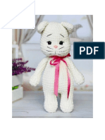 Crochet Plush Cat Velvet Amigurumi Free Pattern