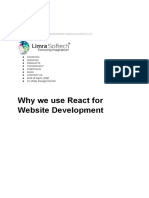 Why We Use React For Website Development: 2nd of April, 2021 In: Web Design/UI/UX
