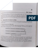 B+ Trees Enable Both Sequential and Random Access of Data