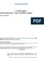 Salinan Terjemahan The Political Economy of International Relations by Robert Gilpi