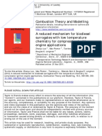 Combustion Theory and Modelling