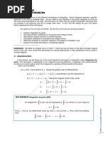 Math 27 Lecture Guide Unit 2. Techniques of Integration