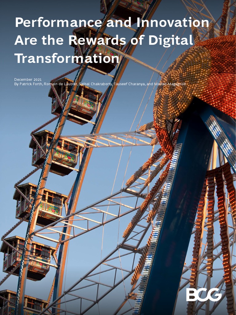 Performance and Innovation Are The Rewards of Digital Transformation ...