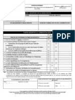 Formulaire de Dépôt de Dossier D'enregistrement Des Réactifs de Diagnostic In-Vitro