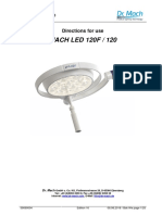 MACH LED 120F / 120: Directions For Use