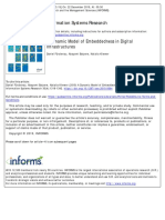 14 A Dynamic Model of Embeddedness in Digital Infrastructures