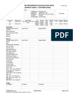 Sample ASME IX Welder Performance Qualification Template