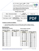 EFM Régionale BMKH 2022 Avec Correction