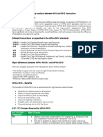 Gap Analysis Between 4010 and 5010 Transaction