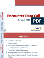 Encounter Data Call 042011