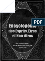 Encyclopédie Des Esprits Êtres Et Non Êtres