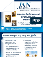 Managing Performance of Employees With Disabilities: Disability Inclusion & Best Practices For The Employee Lifecycle