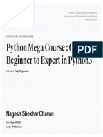 Python Mega Course