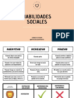 Situaciones Sociales Asertivas