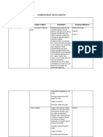 Planificación Taller Ludoteca