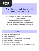 08-Asynchronous and Synchronous Serial Communication