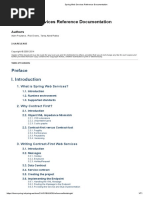 Spring Web Services Reference Documentation