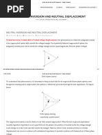 Neutral Inversion and Neutral Displacement – Voltage Disturbance