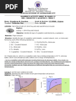 The Structure of Crystalline and Amorphous Solids