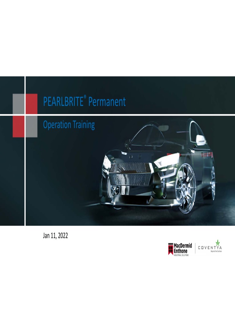 PBP Operation Training | PDF | Filtration | Pump
