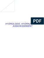 Hydrologie, Hydraulique & Assainissement