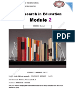 Module 2 - Research in Education (Michael Angelo Avila-Beed 3f)