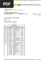 Desmontagem de Transmissão - 140H