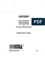 SAP2000 Linear and Nonlinear Static and