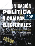 Comunicación Política y Campañas Electorales Estrategias en Elec