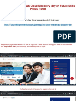 AWS Cloud Day Registration Process